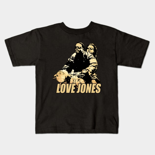 LOVE JONES Kids T-Shirt by JungleLordArt